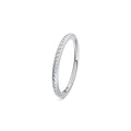 Niessing Satellite Fine Ring (N281970-gvs2-satin-pt) aus Platin mit Diamant