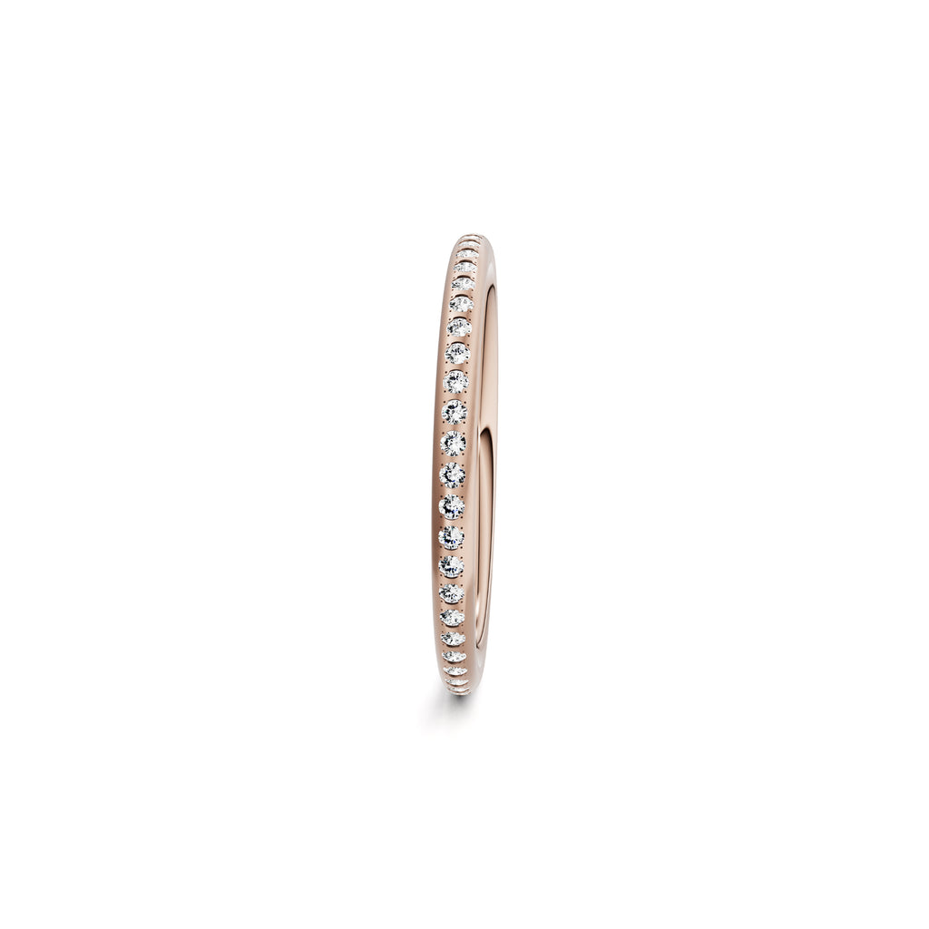 Niessing Satellite Fine Ring (N281970-gvs2-satin-rw) mit Diamant