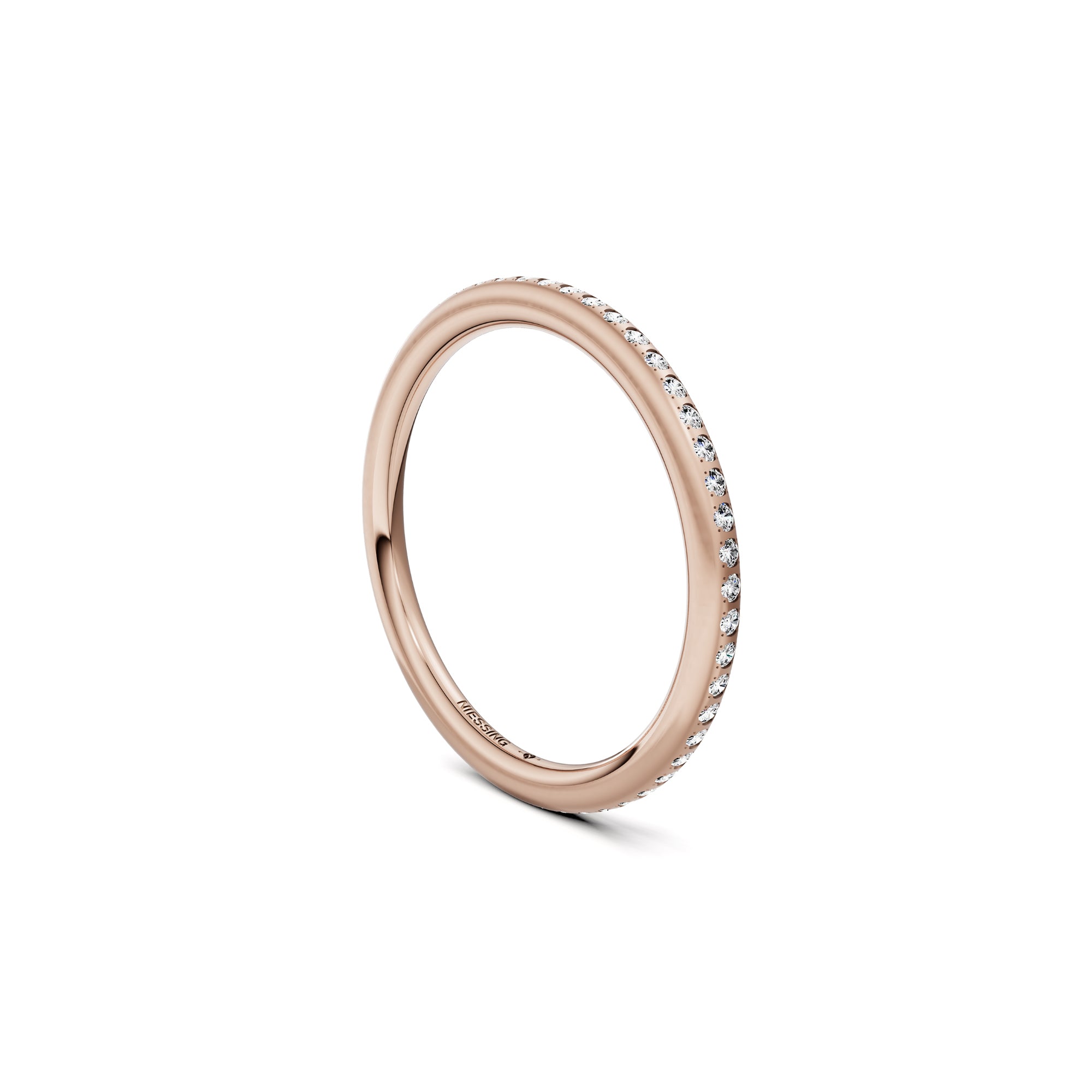 Niessing Satellite Fine Ring (N281970-gvs2-satin-rw) mit Diamant