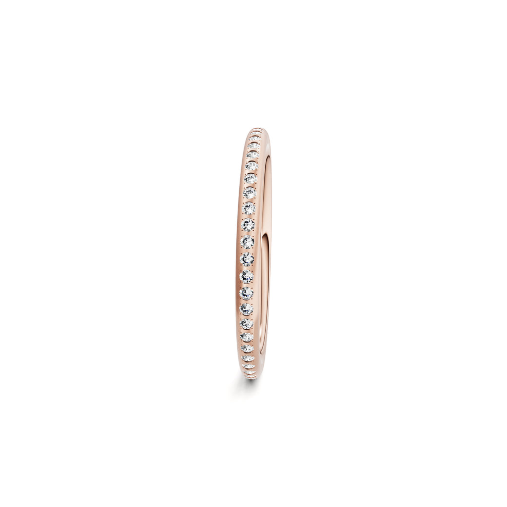 Niessing Satellite Fine Ring (N281970-gvs2-satin-sug) mit Diamant