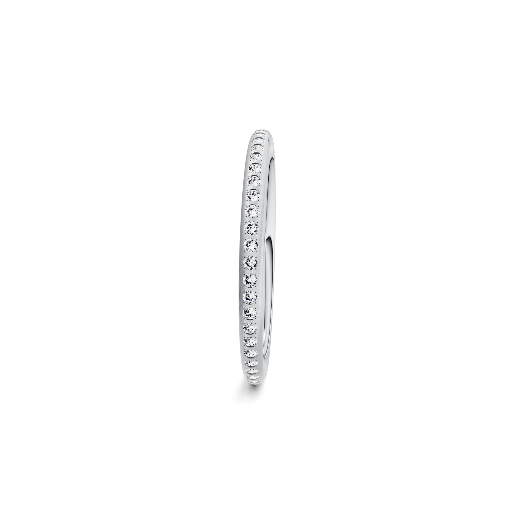 Niessing Satellite Fine Ring (N281970-gvs2-velvet-pt) aus Platin mit Diamant