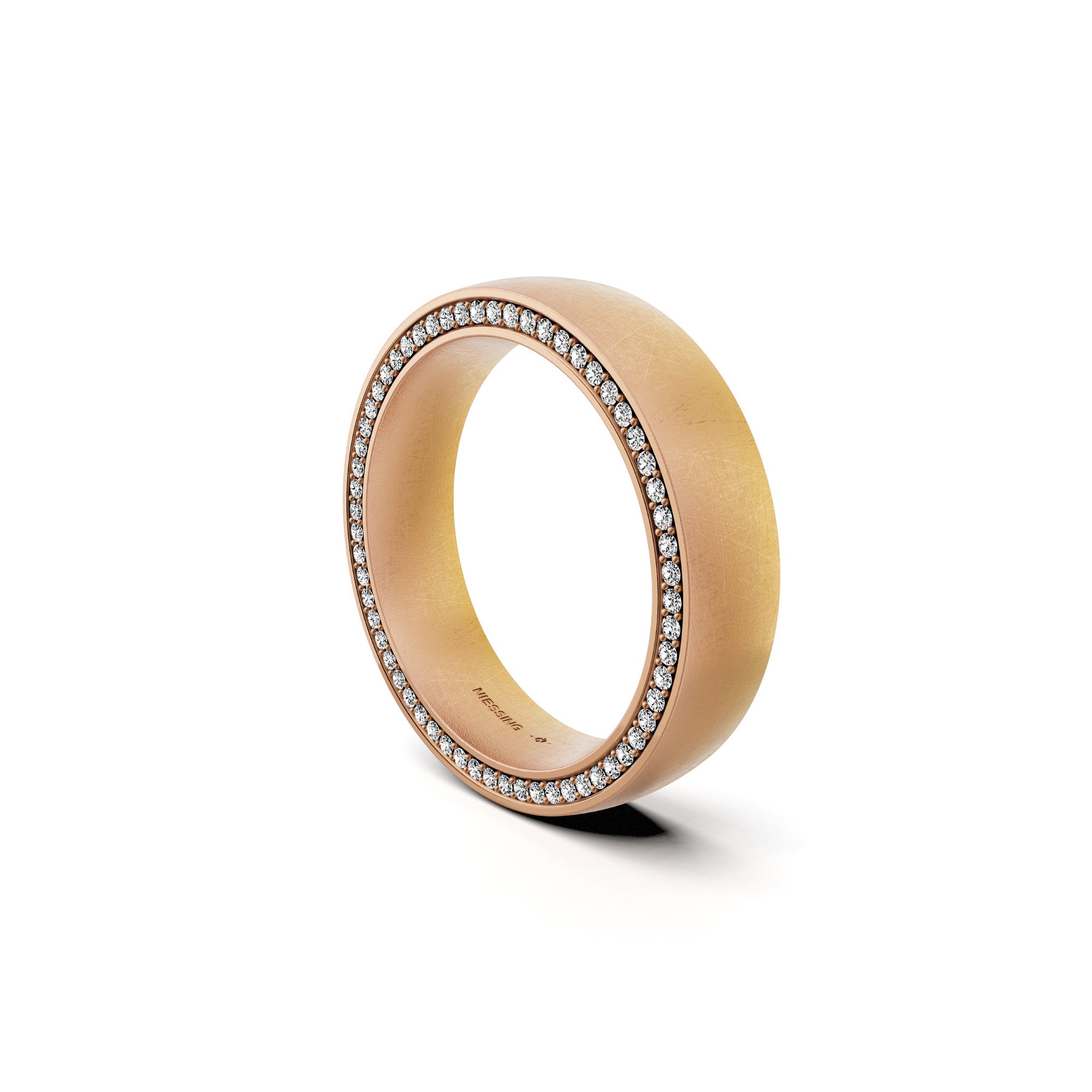 Niessing Solaris Tonneau Ring (N331921-cr-cy) mit Diamant
