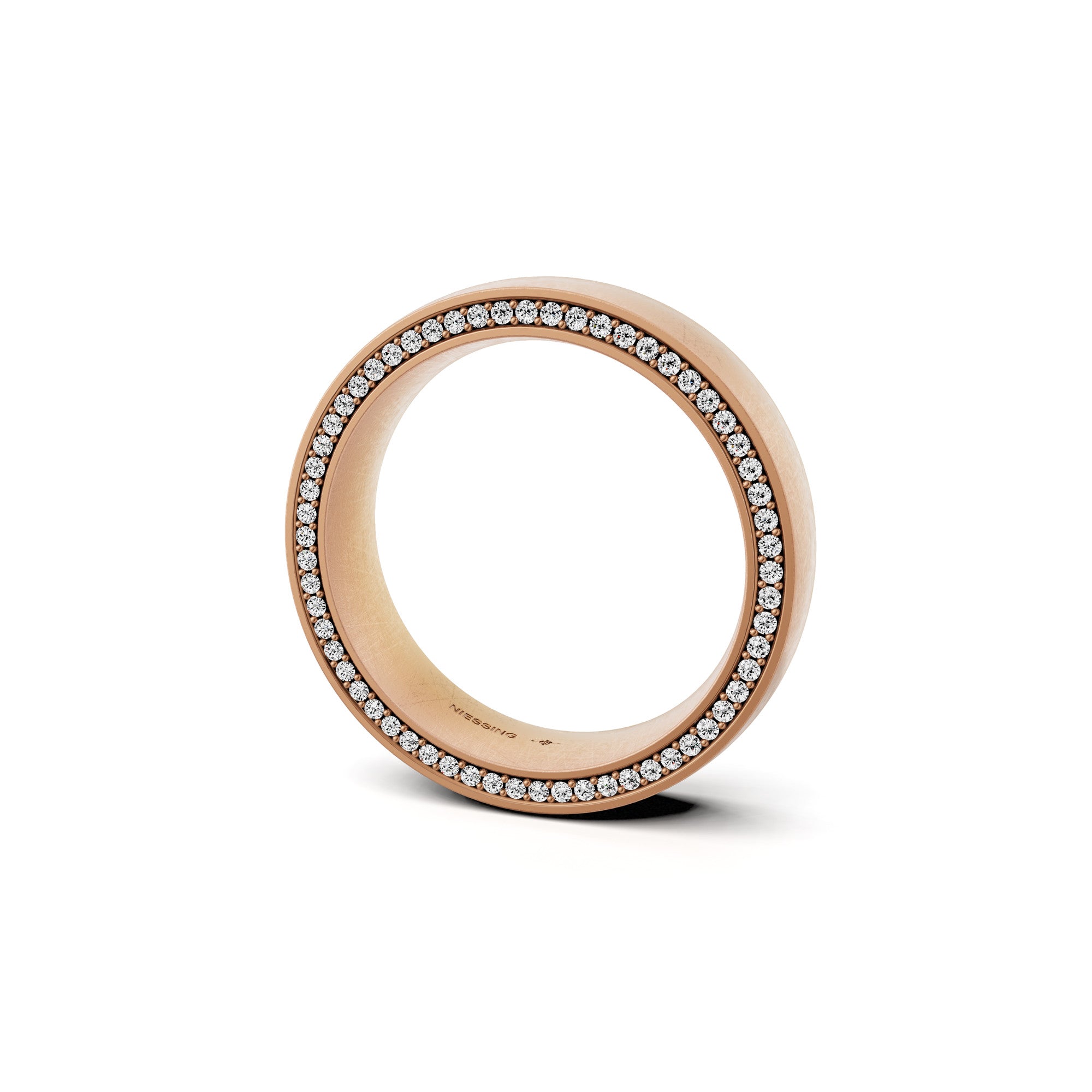 Niessing Solaris Tonneau Ring (N331921-cr-cy) mit Diamant