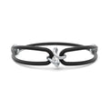 Niessing Spannring® Ära Armband (N392910-black-pt) aus Platin mit Diamant