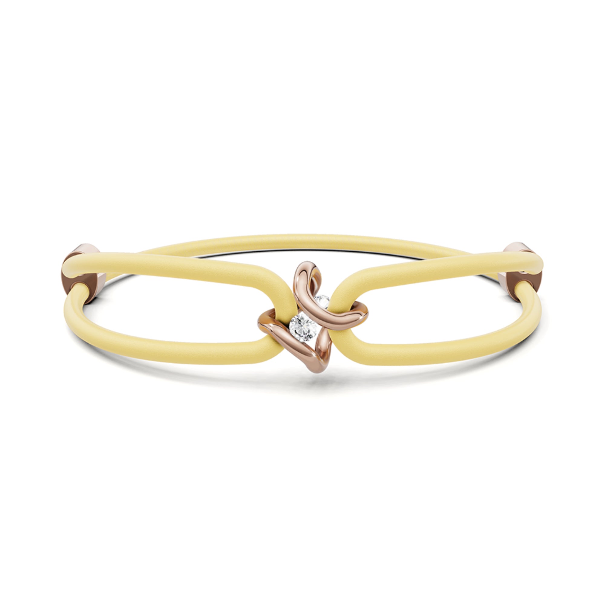 Niessing Spannring® Ära Armband (N392910-canary-rw) mit Diamant