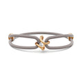Niessing Spannring® Ära Armband (N392910-grau-fr) mit Diamant