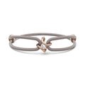 Niessing Spannring® Ära Armband (N392910-grau-rw) mit Diamant