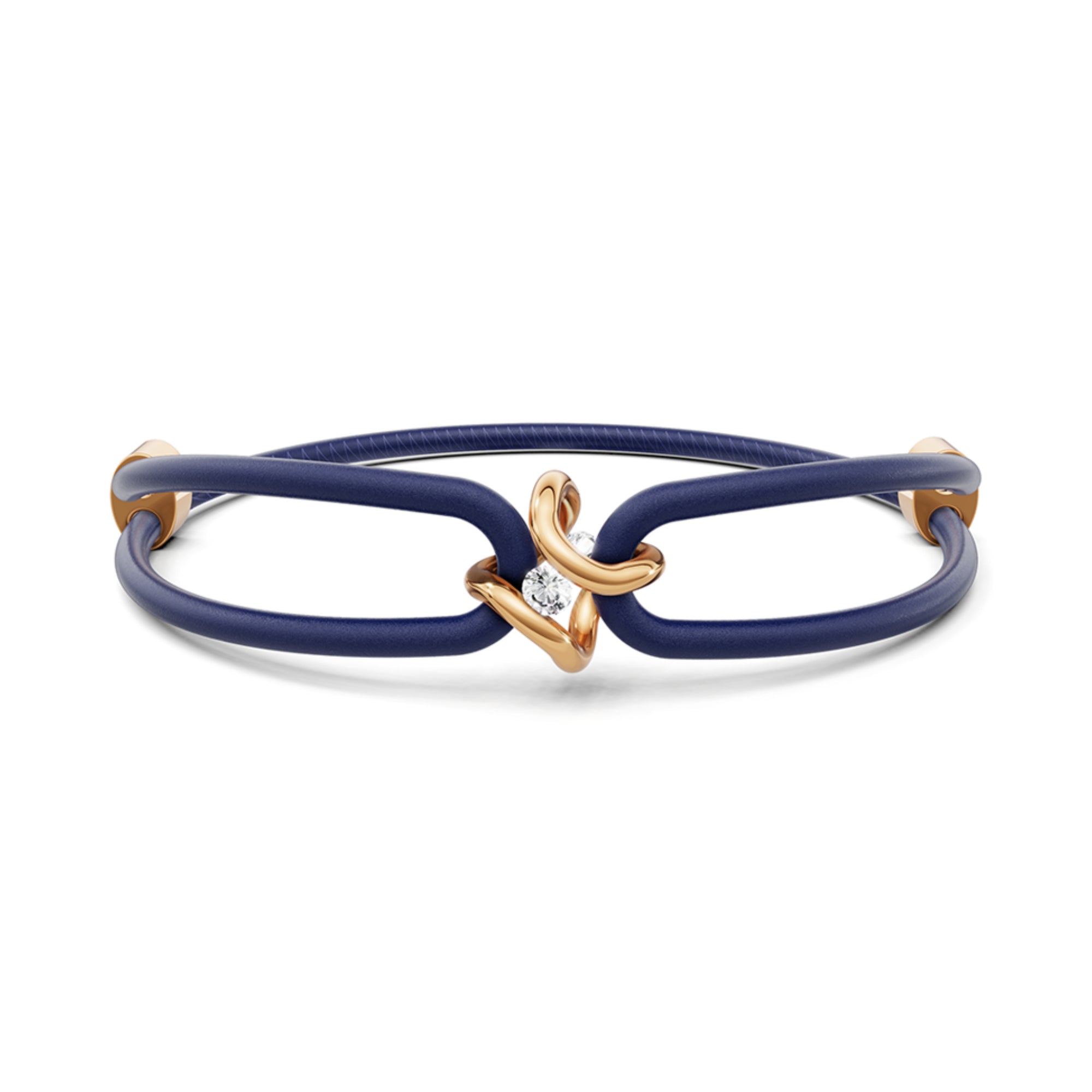 Niessing Spannring® Ära Armband (N392910-night-blue-fr) mit Diamant