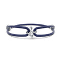 Niessing Spannring® Ära Armband (N392910-night-blue-pt) aus Platin mit Diamant