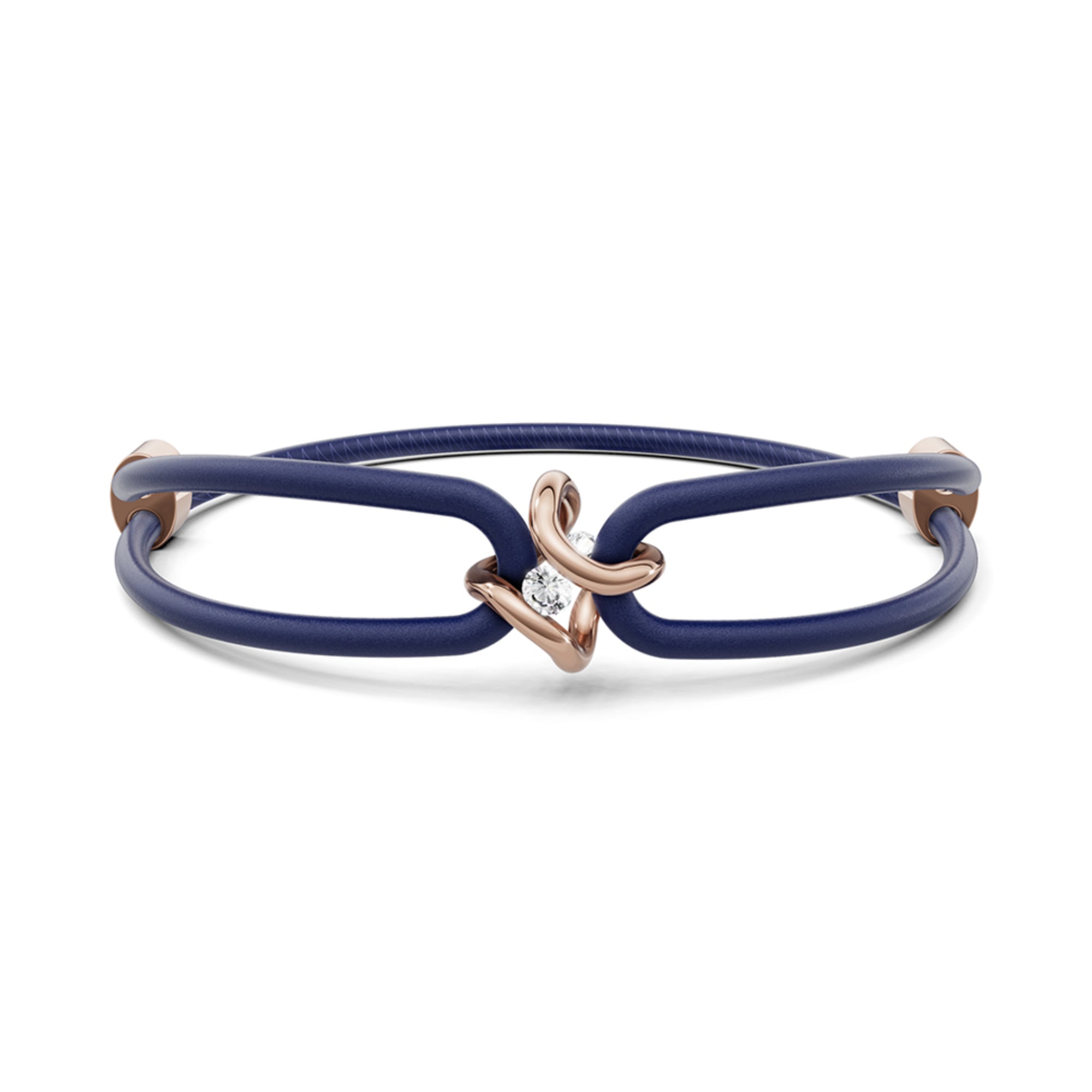 Niessing Spannring® Ära Armband (N392910-night-blue-rw) mit Diamant