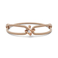 Niessing Spannring® Ära Armband (N392910-taupe-cr) mit Diamant