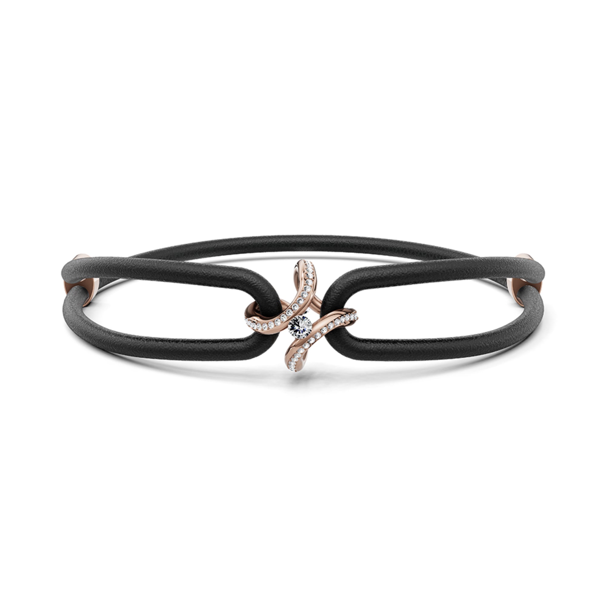 Niessing Spannring® Ära Highlights Armband (N392915-black-rw) mit Diamant