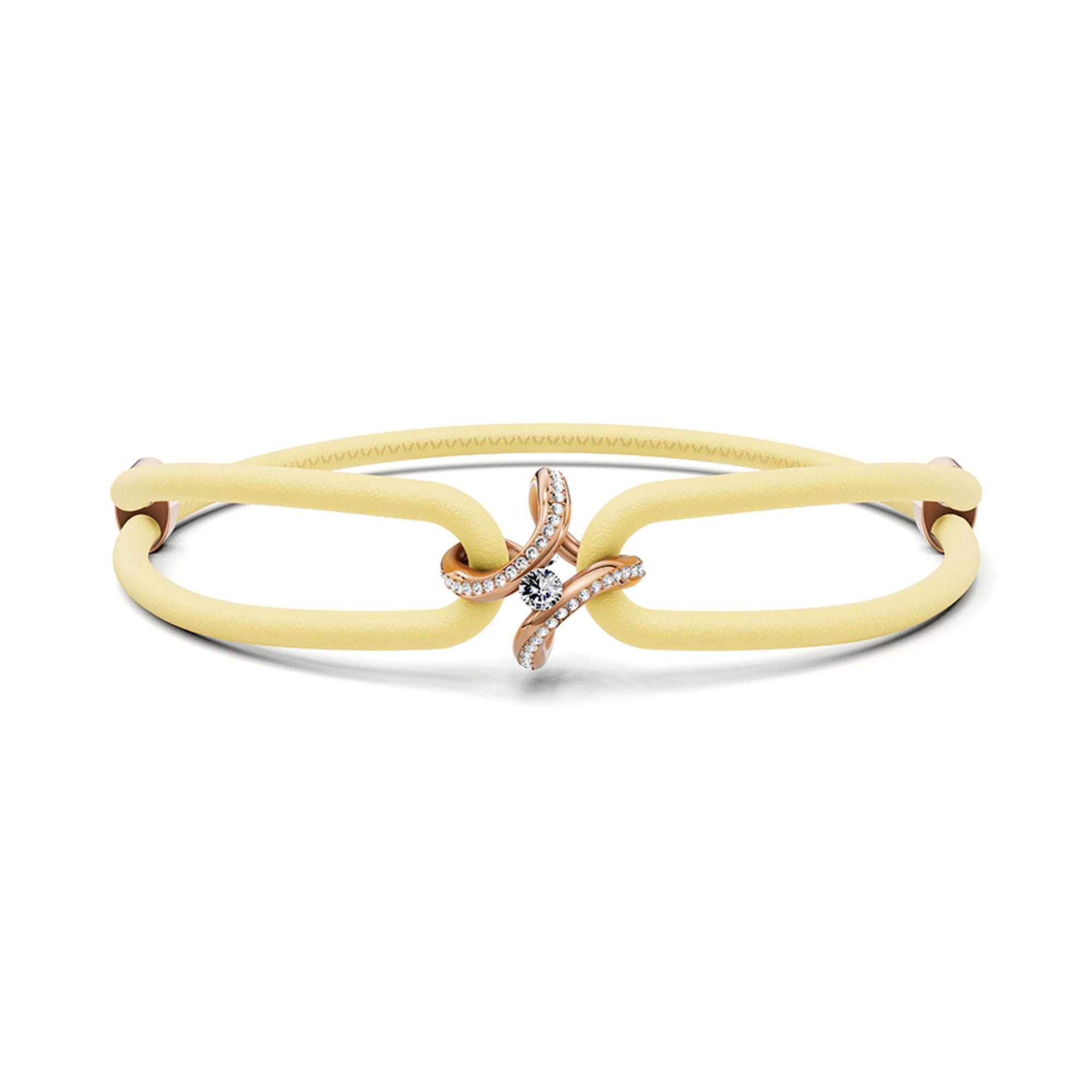 Niessing Spannring® Ära Highlights Armband (N392915-canary-cr) mit Diamant