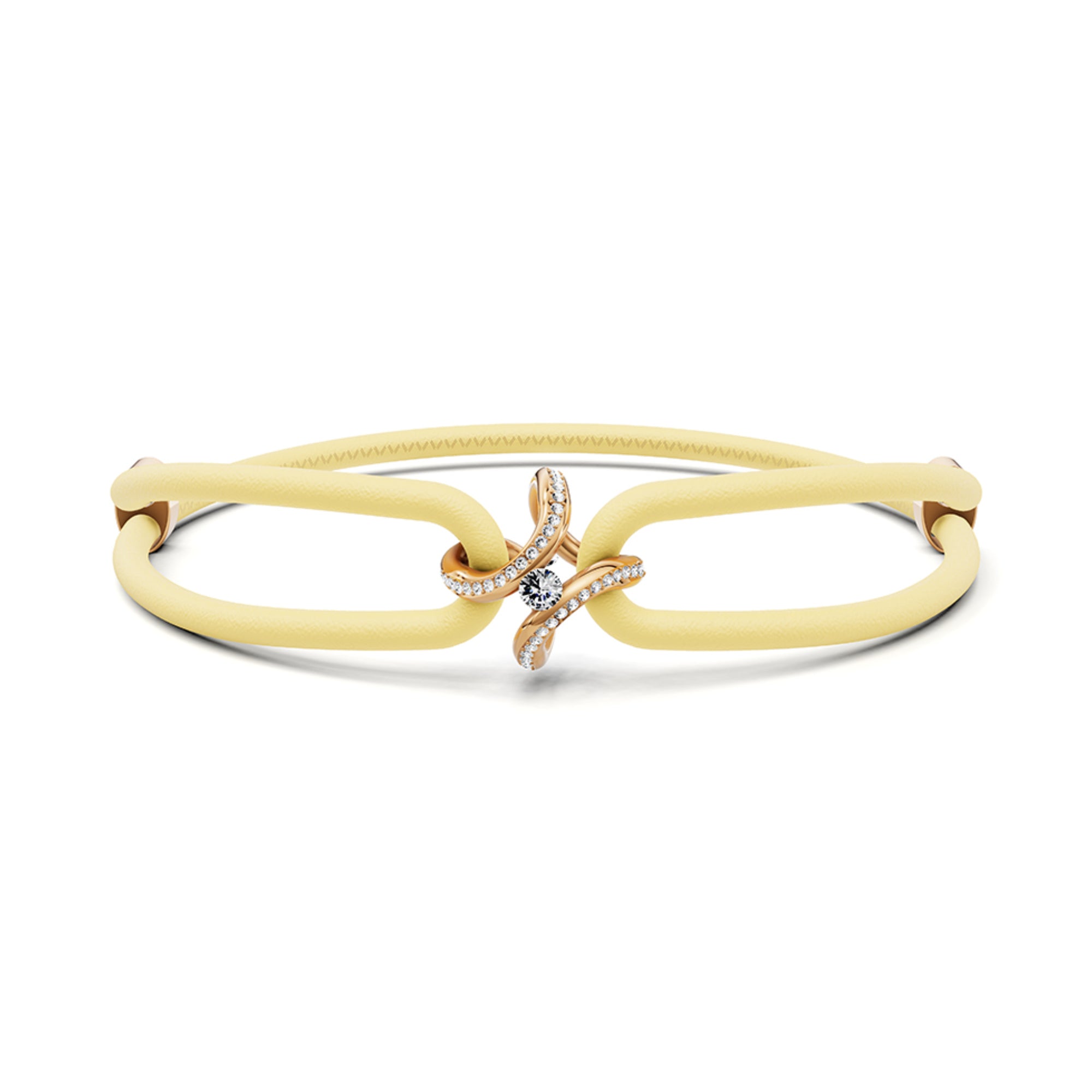 Niessing Spannring® Ära Highlights Armband (N392915-canary-fr) mit Diamant