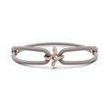 Niessing Spannring® Ära Highlights Armband (N392915-grau-cr) mit Diamant