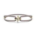 Niessing Spannring® Ära Highlights Armband (N392915-grau-cy) mit Diamant