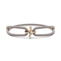 Niessing Spannring® Ära Highlights Armband (N392915-grau-fr) mit Diamant