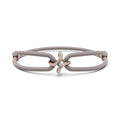 Niessing Spannring® Ära Highlights Armband (N392915-grau-rw) mit Diamant