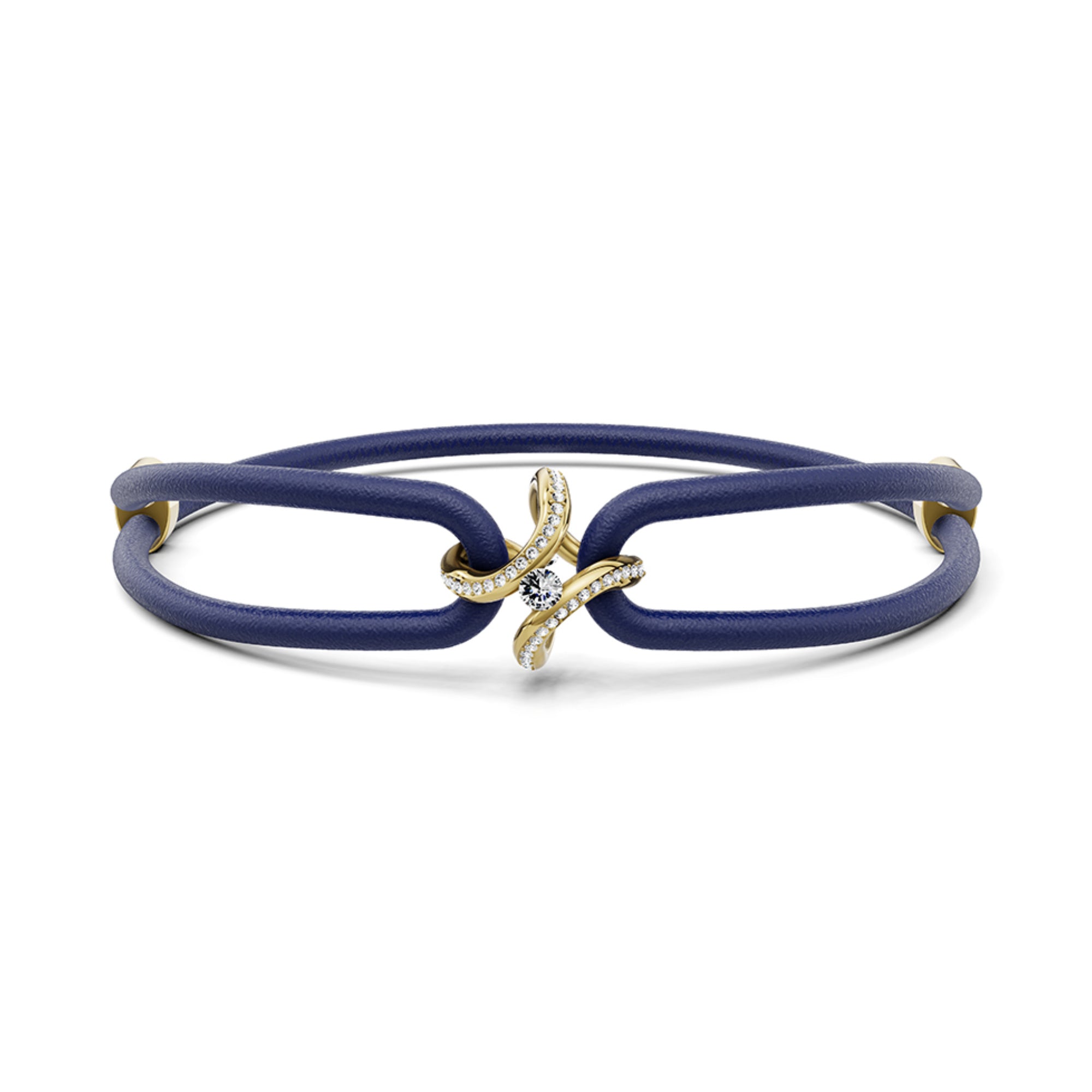 Niessing Spannring® Ära Highlights Armband (N392915-night-blue-cy) mit Diamant