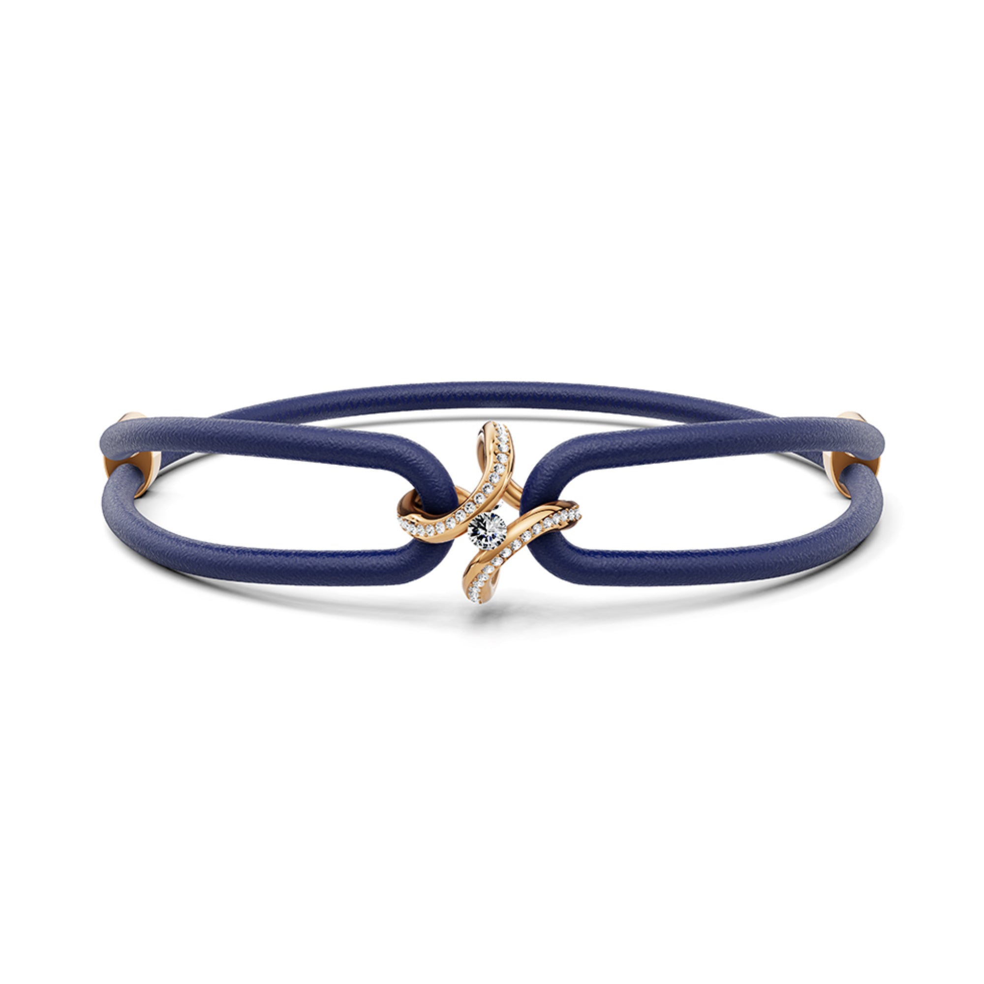 Niessing Spannring® Ära Highlights Armband (N392915-night-blue-fr) mit Diamant