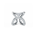 Niessing Spannring® Ära Highlights (N391915-pt) aus Platin mit Diamant