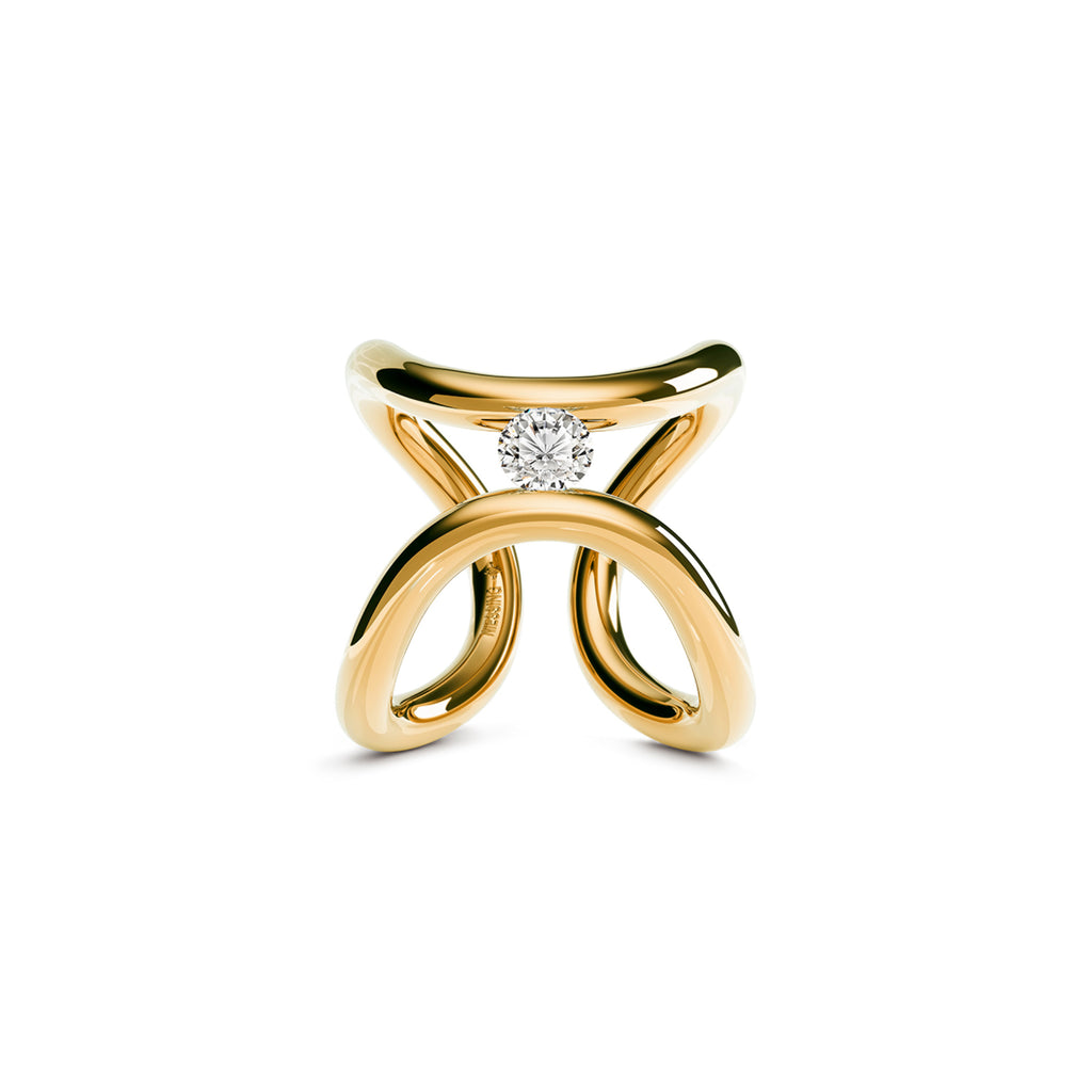 Niessing Spannring® Ära (N391910-cy) mit Diamant