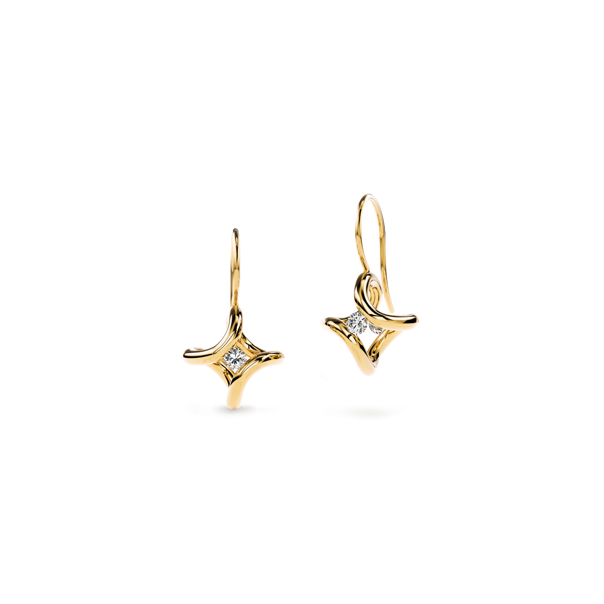 Niessing Spannring® Ära Ohrhänger (N414911-cy) mit Diamant