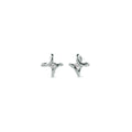 Niessing Spannring® Ära Ohrstecker (N414910-pt) aus Platin mit Diamant