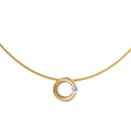 Niessing Spannring® Anhänger - N353924-12mm-0.1ct (1ct-satin-cy) mit Diamant