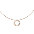 Niessing Spannring® Anhänger - N353924-15mm-0.25ct (25ct-cinnamon-satin-rw) mit Diamant