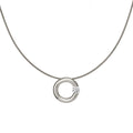 Niessing Spannring® Anhänger - N353924-15mm-0.25ct (25ct-gloss-fg) mit Diamant