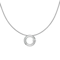 Niessing Spannring® Anhänger - N353924-15mm-0.25ct (25ct-gloss-pt) aus Platin mit Diamant