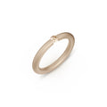 Niessing Spannring® Antares - N341983-0.12ct (12ct-cinnamon-satin-rw) mit Diamant