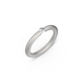 Niessing Spannring® Antares - N341983-0.12ct (12ct-fvs1-satin-pt) aus Platin mit Diamant