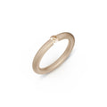 Niessing Spannring® Antares - N341983-0.16ct (16ct-cinnamon-satin-rw) mit Diamant