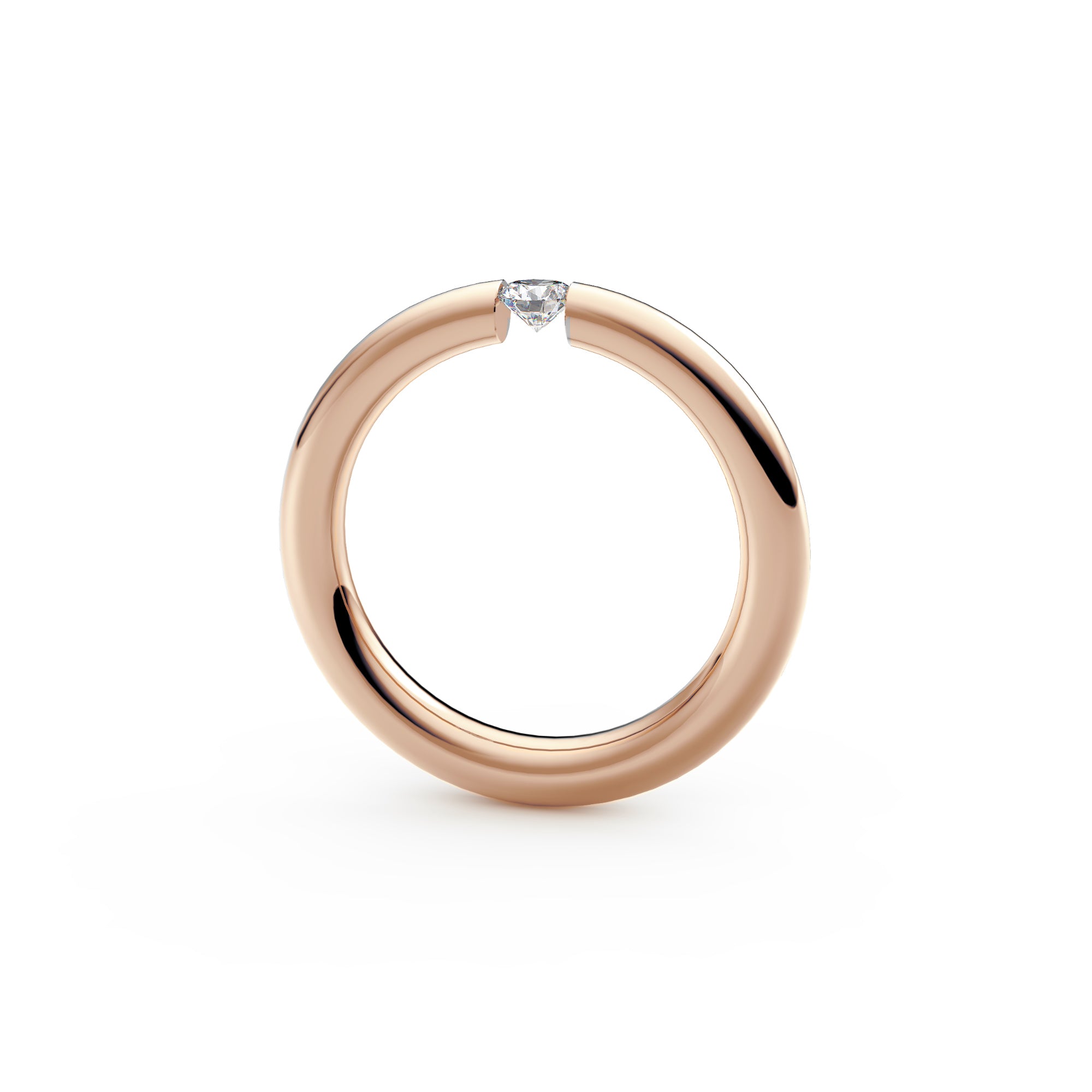 Niessing Spannring® Antares - N341983-0.16ct (16ct-fvs1-gloss-cr) mit Diamant