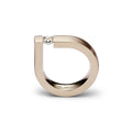 Niessing Spannring Bauhaus - N351919-0.4ct (4ct-gvs2-rw) mit Diamant