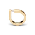 Niessing Spannring® Bauhaus (N351920-cy) mit Diamant