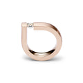 Niessing Spannring® Bauhaus (N351920-rw) mit Diamant