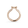 Niessing Spannring® Heaven - N371994-3.5mm-0.5ct (5ct-cinnamon-gloss-rw) mit Diamant