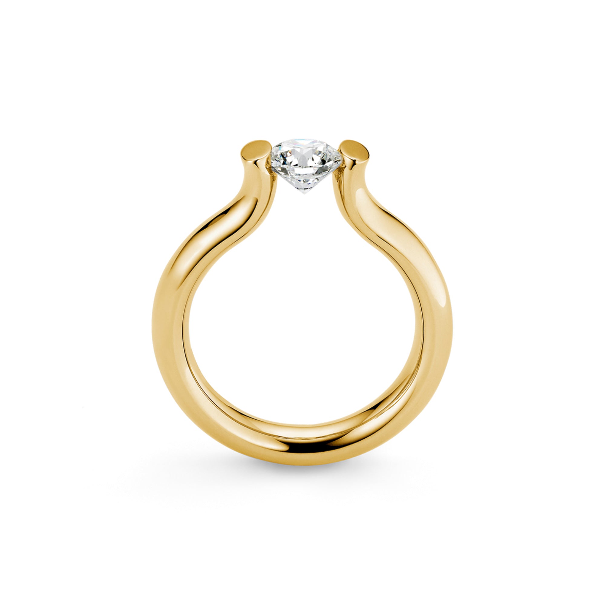 Niessing Spannring® Heaven - N371994-3.5mm-0.5ct (5ct-fvs1-gloss-cy) mit Diamant