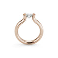 Niessing Spannring® Heaven - N371994-3.5mm-0.5ct (5ct-fvs1-gloss-rw) mit Diamant