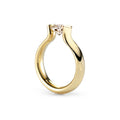 Niessing Spannring® Heaven (N371994-4mm-1ct-cinnamon-gloss-cy) mit Diamant