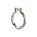 Niessing Spannring® Heaven (N371994-4mm-1ct-cinnamon-satin-fg) mit Diamant