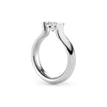 Niessing Spannring® Heaven (N371994-4mm-1ct-fvs1-gloss-pt) aus Platin mit Diamant