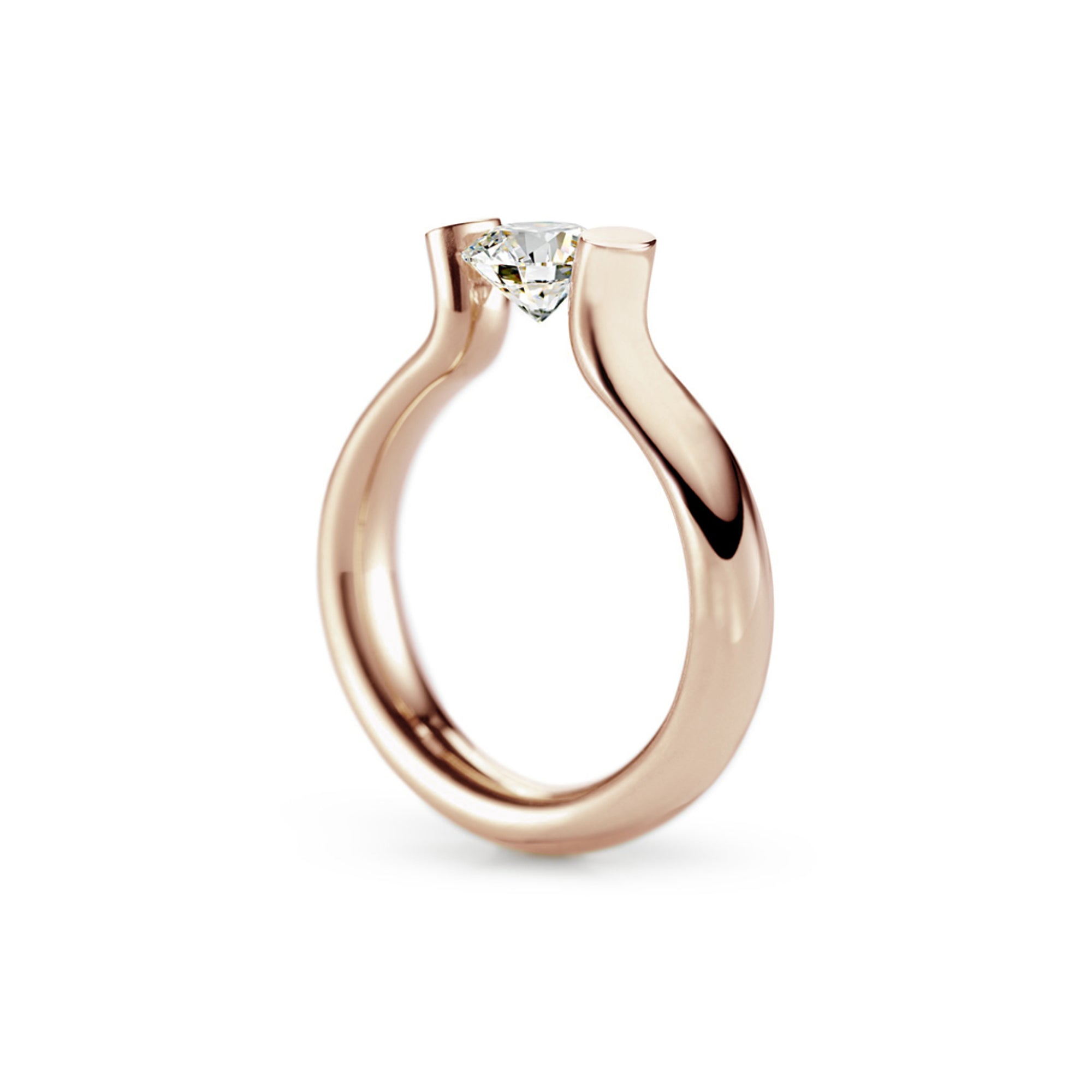 Niessing Spannring® Heaven (N371994-4mm-1ct-fvs1-gloss-rw) mit Diamant