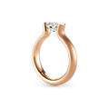 Niessing Spannring® Heaven (N371994-4mm-1ct-fvs1-satin-cr) mit Diamant
