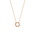 Niessing Spannring® Kette (N413924-400mm-cr) mit Diamant