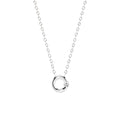 Niessing Spannring® Kette (N413924-400mm-pt) aus Platin mit Diamant