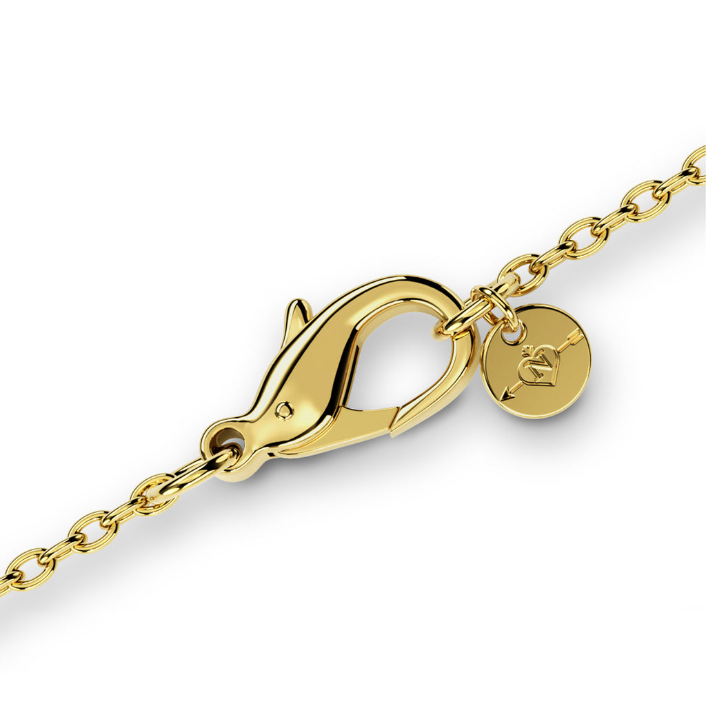Niessing Spannring® Kette - N413925-550mm-0.05ct (05ct-cy) mit Diamant
